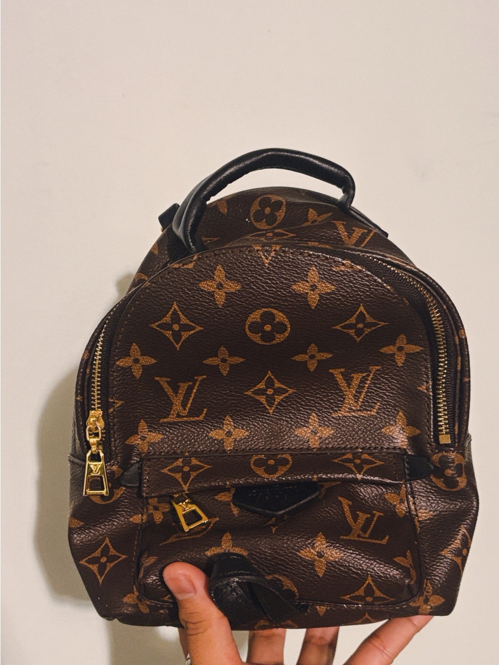 Brown Monogram Mini Backpack